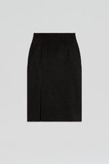 Dresses | Women Scanlan Theodore TINSEL GINGHAM SKIRT Black