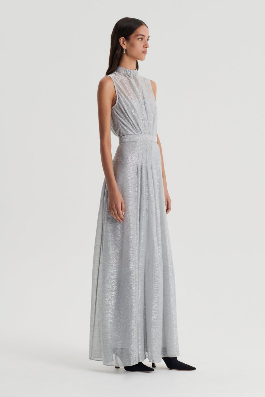 Dresses | Women Scanlan Theodore TINSEL GOWN Silver