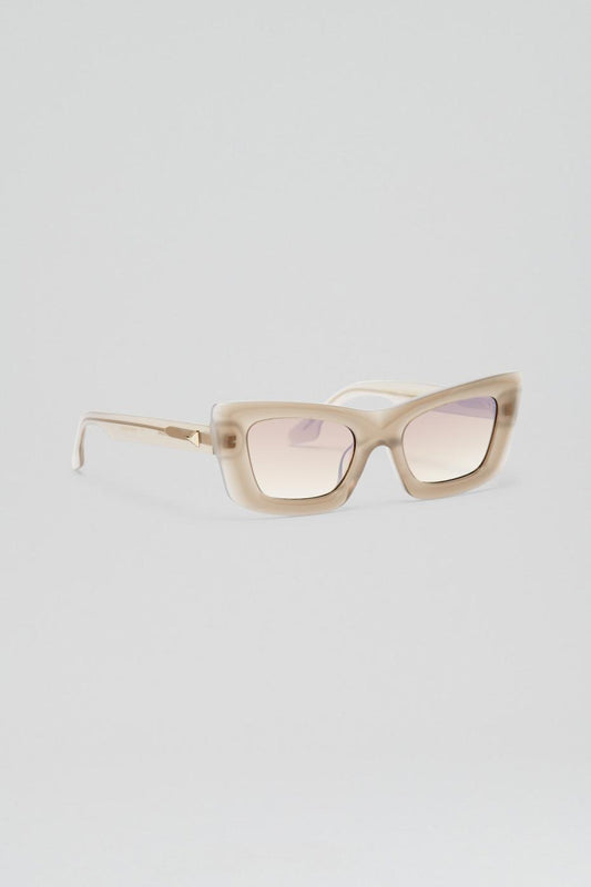 Eyewear | Women Scanlan Theodore ST ANGULAR CAT SUNGLASSES Crystal.grey