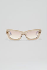 Eyewear | Women Scanlan Theodore ST ANGULAR CAT SUNGLASSES Crystal.grey