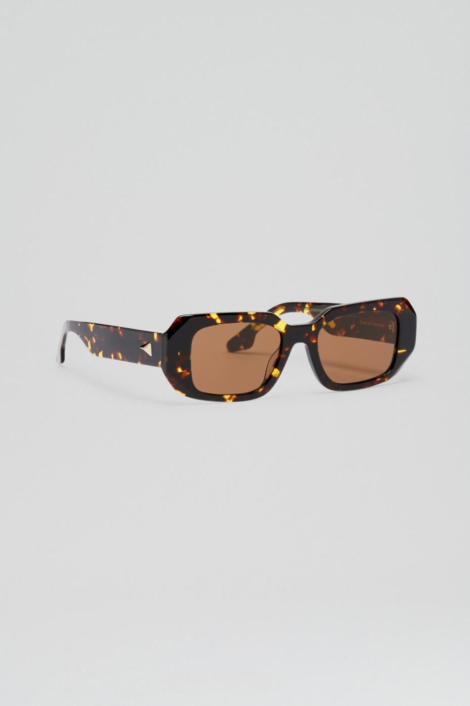 Eyewear | Women Scanlan Theodore ST BOLD RECTANGLE SUNGLASSES Tortshell