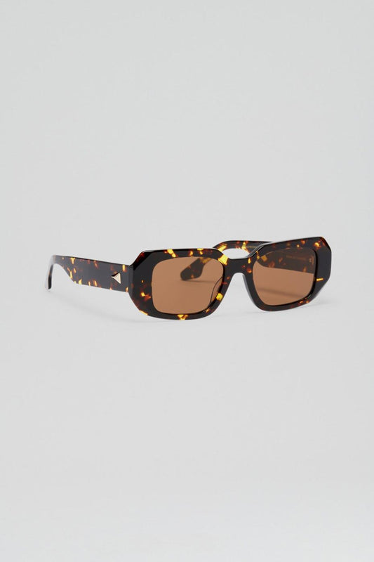 Eyewear | Women Scanlan Theodore ST BOLD RECTANGLE SUNGLASSES Tortshell