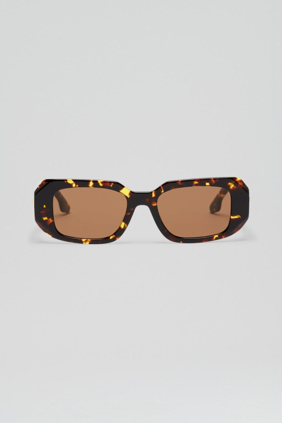 Eyewear | Women Scanlan Theodore ST BOLD RECTANGLE SUNGLASSES Tortshell