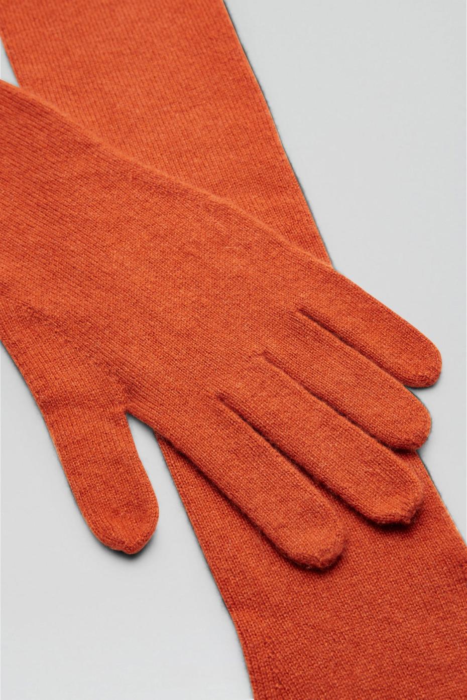 Gloves | Women Scanlan Theodore CASHMERE GLOVES Burnt