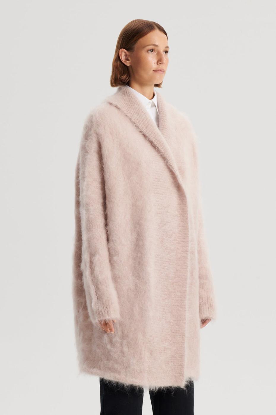 Jackets | Women Scanlan Theodore BRUSHED MOHAIR CARDIGAN 3 Mink