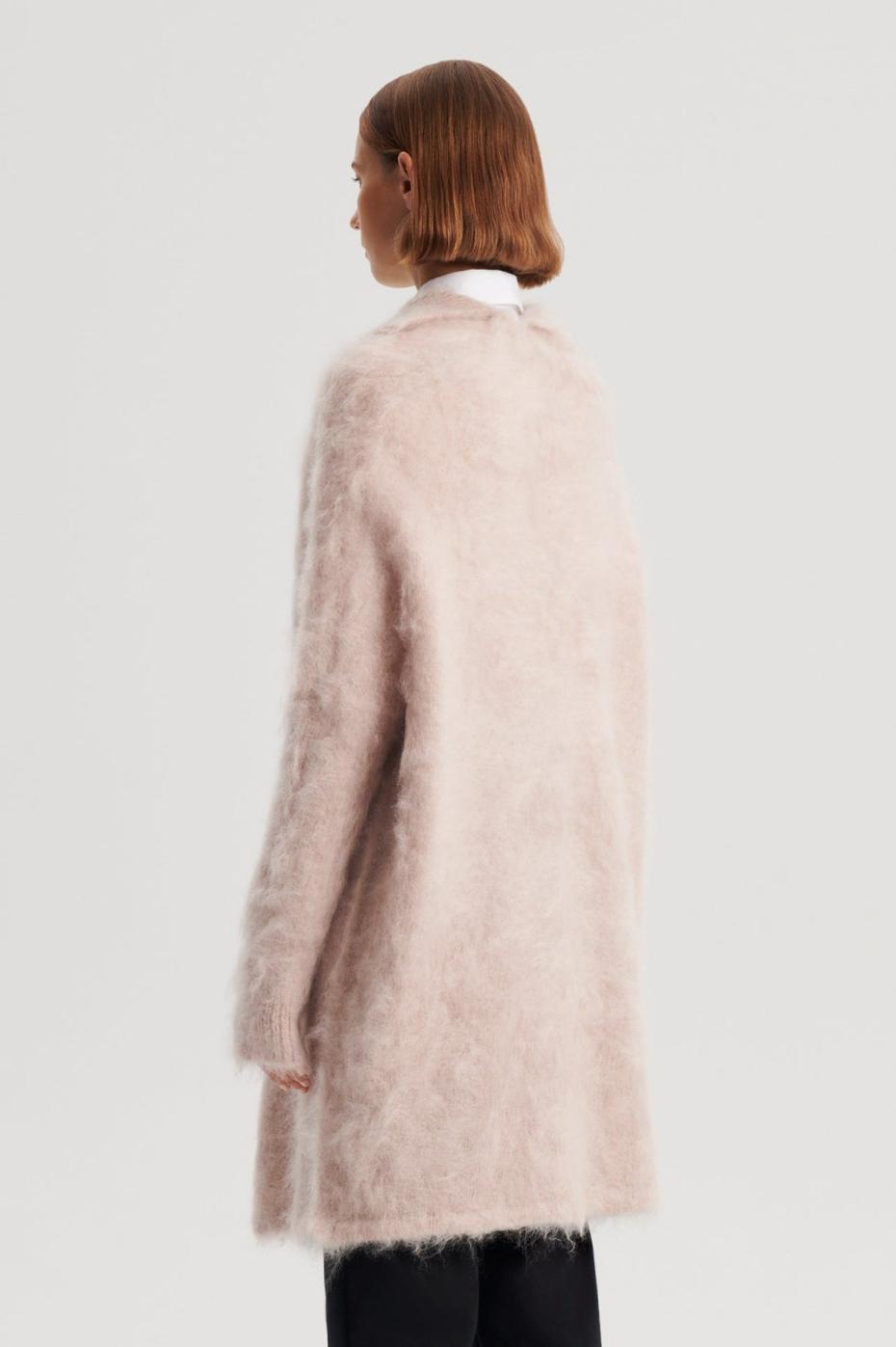 Jackets | Women Scanlan Theodore BRUSHED MOHAIR CARDIGAN 3 Mink