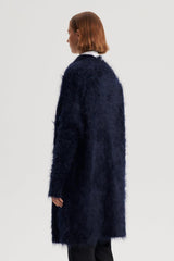Jackets | Women Scanlan Theodore BRUSHED MOHAIR CARDIGAN 3 Navy