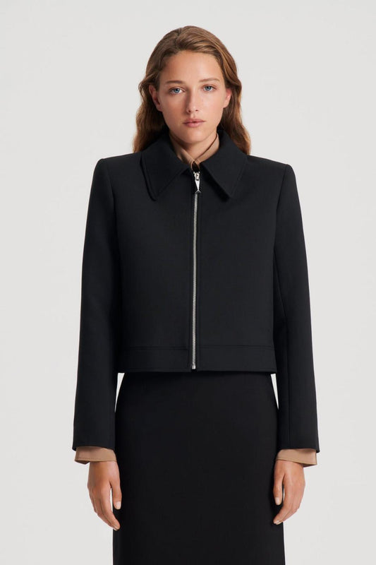 Jackets | Women Scanlan Theodore CADY ZIP JACKET Black