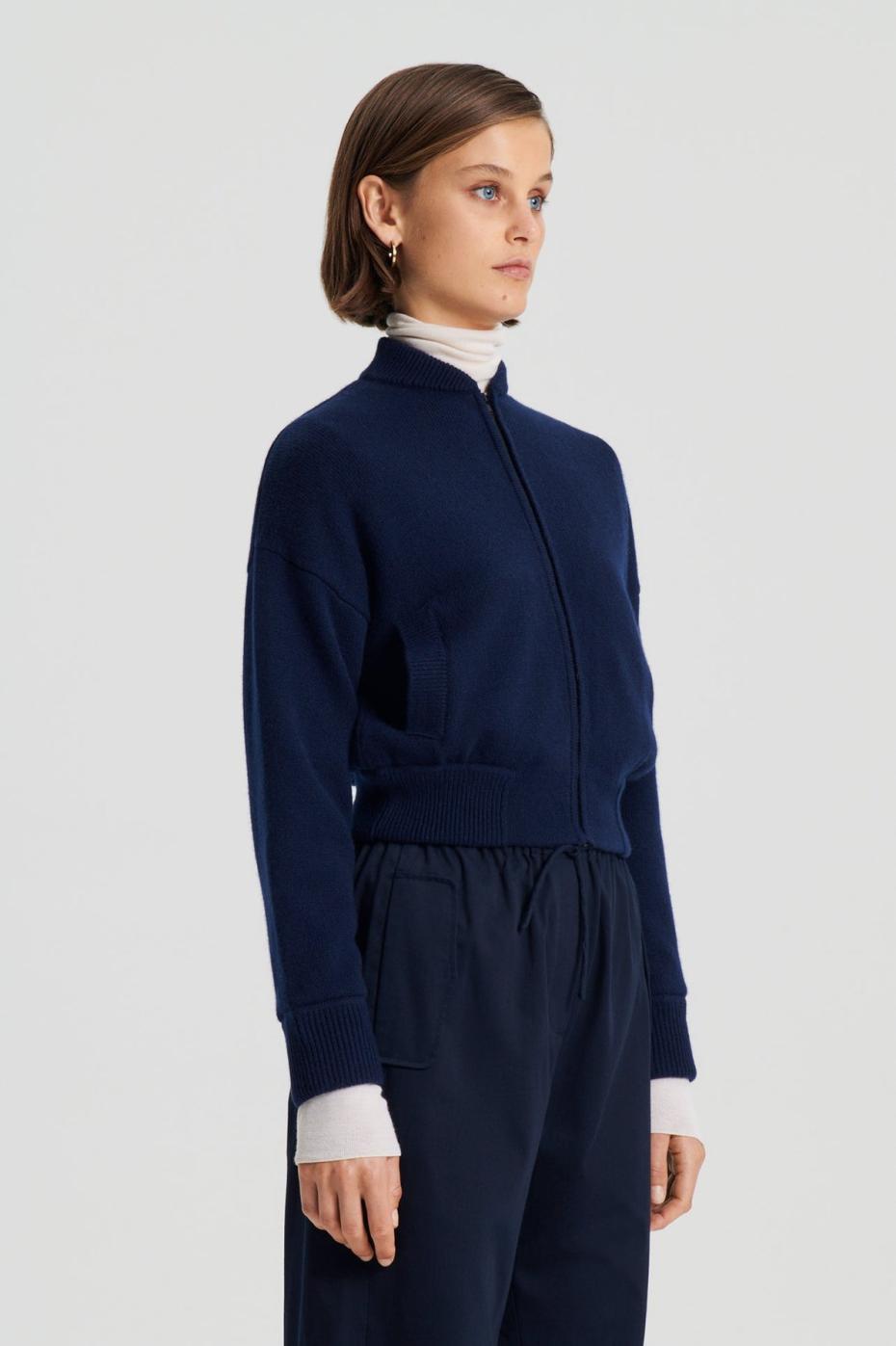 Jackets | Women Scanlan Theodore CASHMERE BOMBER Navy X