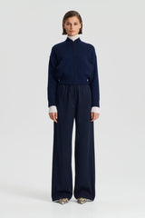 Jackets | Women Scanlan Theodore CASHMERE BOMBER Navy X