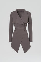 Jackets | Women Scanlan Theodore CREPE KNIT DRAPE FRONT JACKET Torba