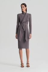 Jackets | Women Scanlan Theodore CREPE KNIT DRAPE FRONT JACKET Torba