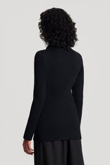 Jackets | Women Scanlan Theodore CREPE KNIT GOLD BUTTON JACKET Black