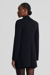 Jackets | Women Scanlan Theodore CREPE KNIT LOOSE TAILORED JACKET Black