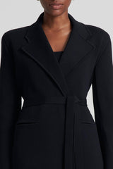 Jackets | Women Scanlan Theodore CREPE KNIT LOOSE TAILORED JACKET Black