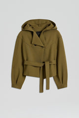 Jackets | Women Scanlan Theodore CROPPED DUFFLE Olive