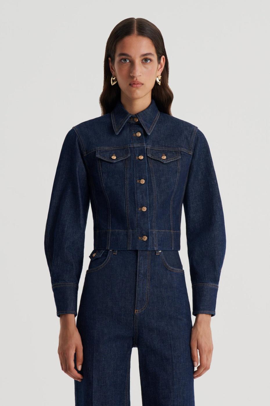 Jackets | Women Scanlan Theodore DENIM JACKET Indigo.b