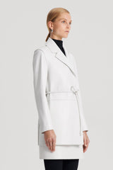 Jackets | Women Scanlan Theodore LEATHER BONDED JACKET White