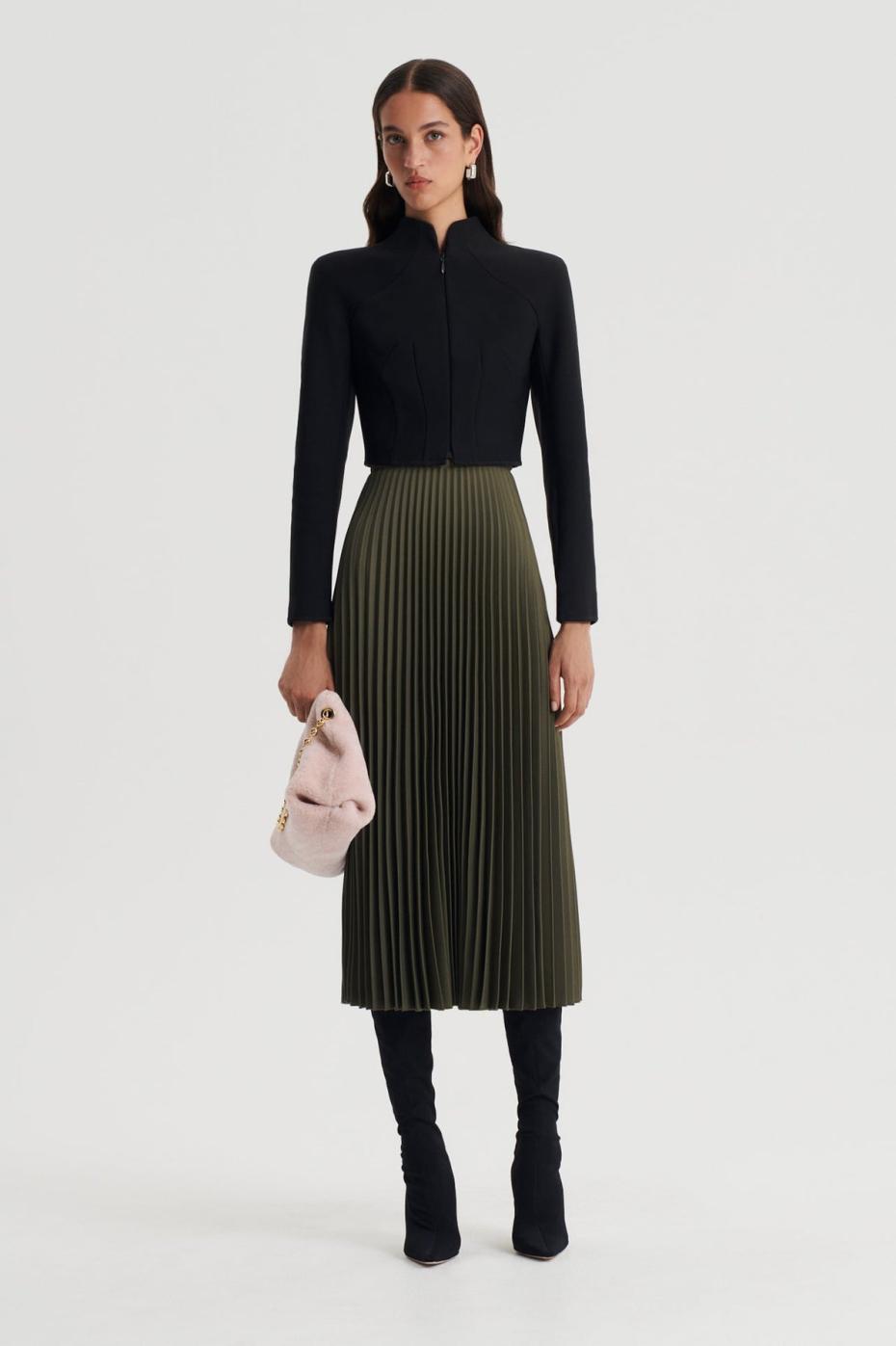 Jackets | Women Scanlan Theodore MILANO ZIP JACKET Black