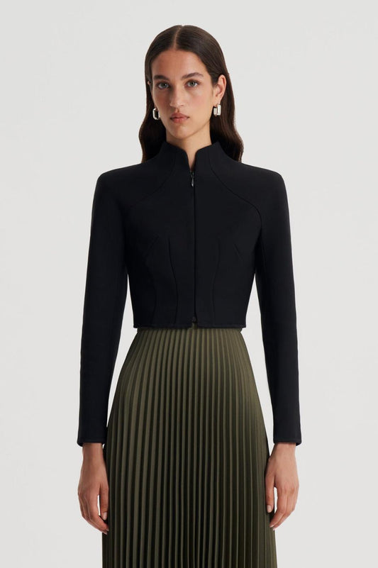 Jackets | Women Scanlan Theodore MILANO ZIP JACKET Black