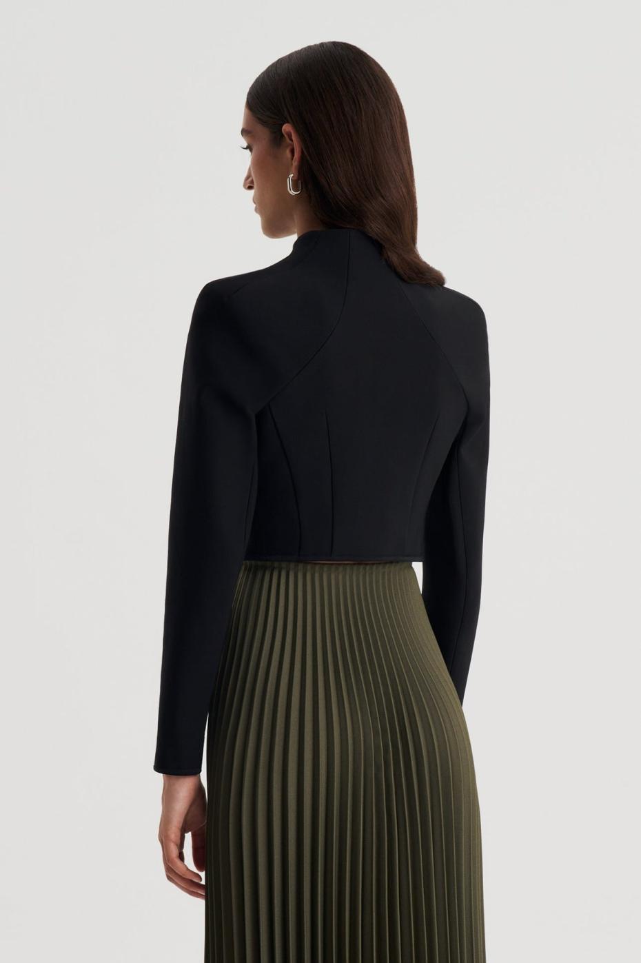 Jackets | Women Scanlan Theodore MILANO ZIP JACKET Black