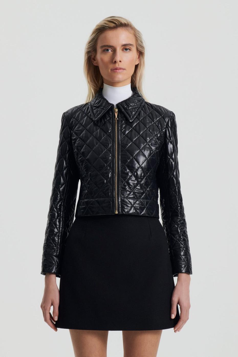 Jackets | Women Scanlan Theodore QUILTED JACKET Black