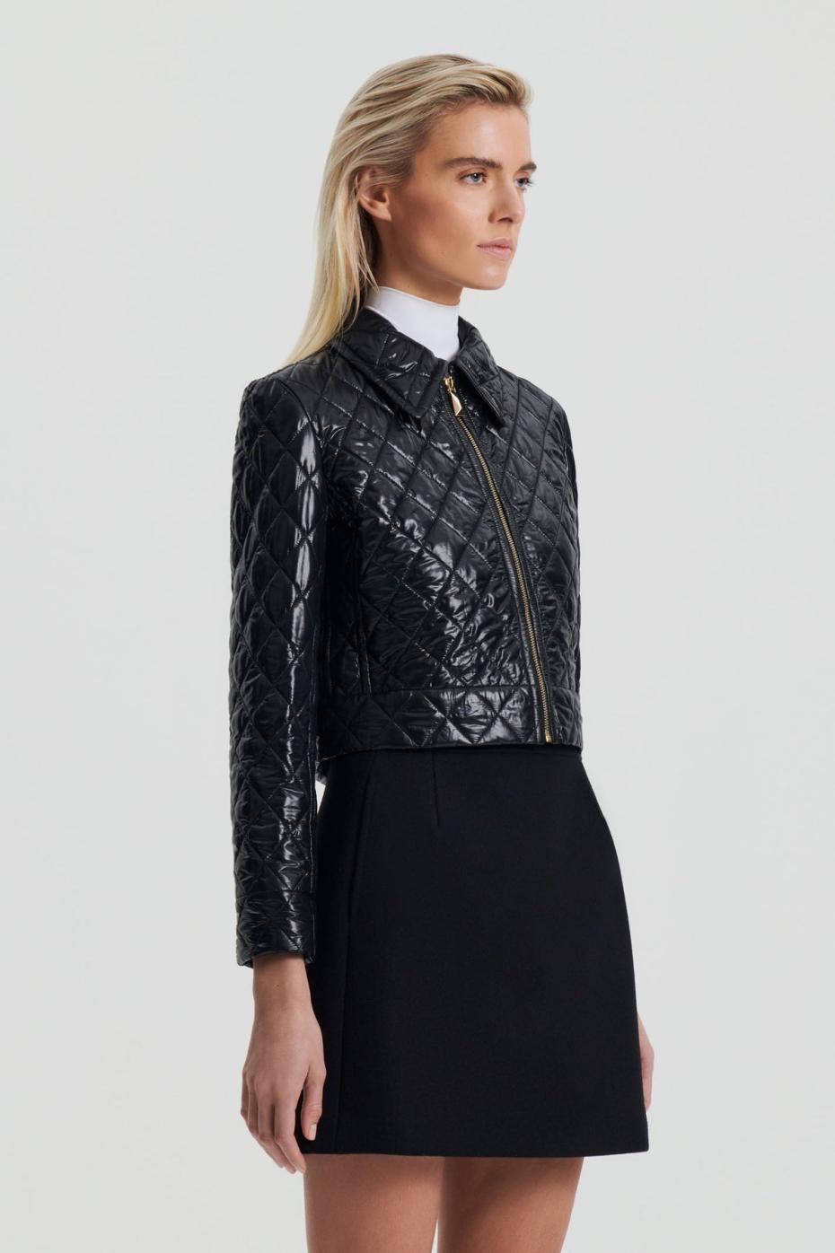 Jackets | Women Scanlan Theodore QUILTED JACKET Black