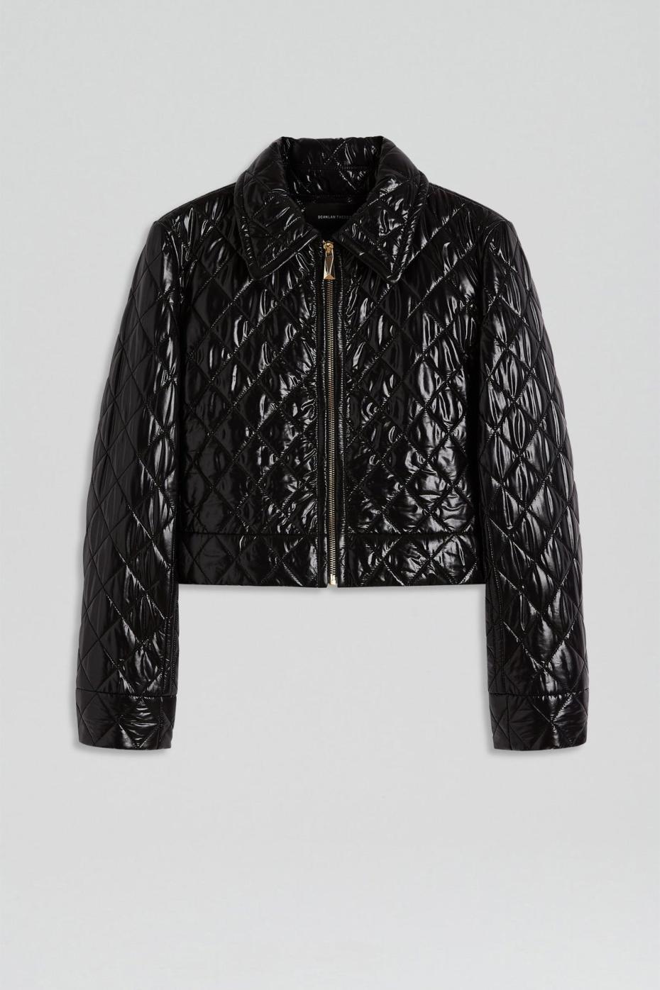 Jackets | Women Scanlan Theodore QUILTED JACKET Black
