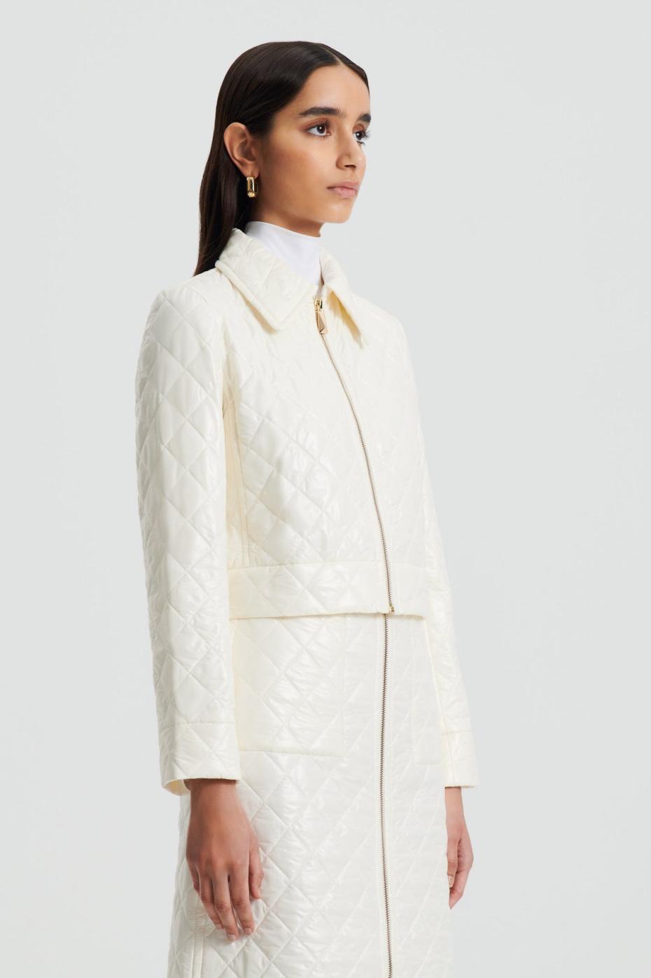 Jackets | Women Scanlan Theodore QUILTED JACKET White