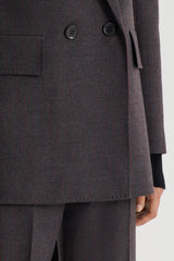 Jackets | Women Scanlan Theodore STRIPE TAILORED JACKET Grey