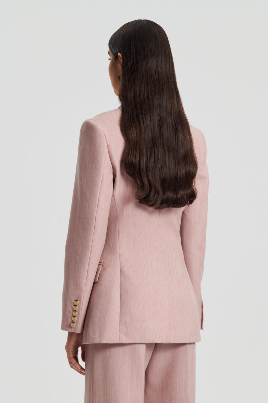 Jackets | Women Scanlan Theodore TAILORED DOUBLE POCKET JACKET Pink