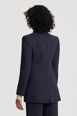 Jackets | Women Scanlan Theodore TAILORED DRAPE JACKET Navy