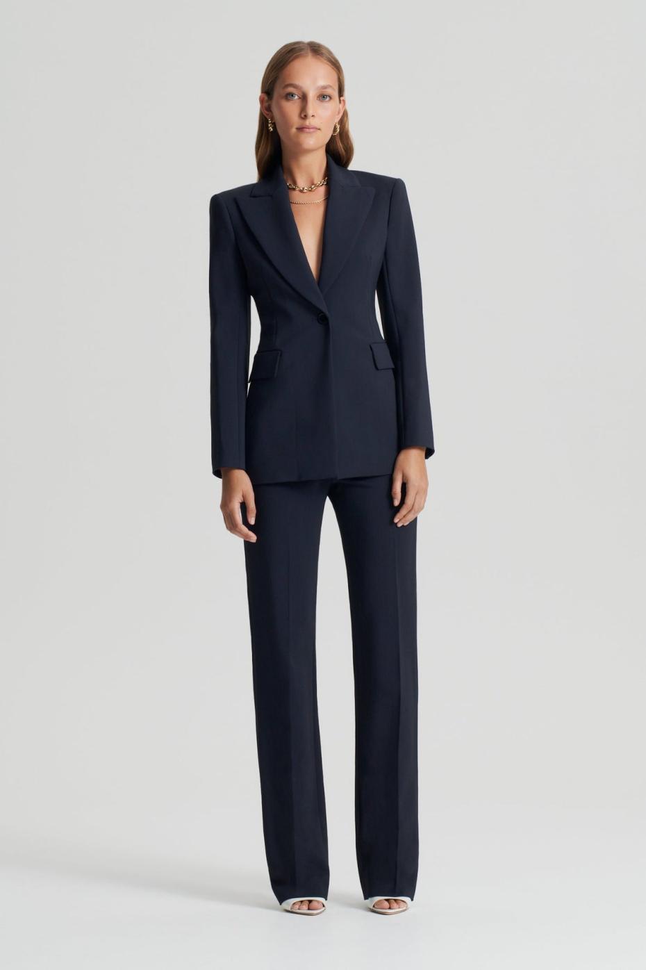 Jackets | Women Scanlan Theodore TAILORED JACKET Navy