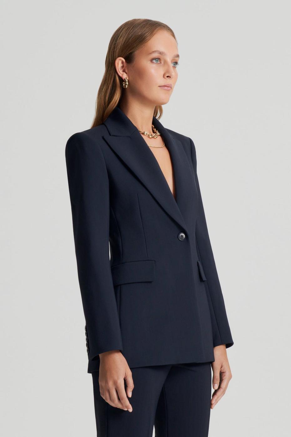 Jackets | Women Scanlan Theodore TAILORED JACKET Navy