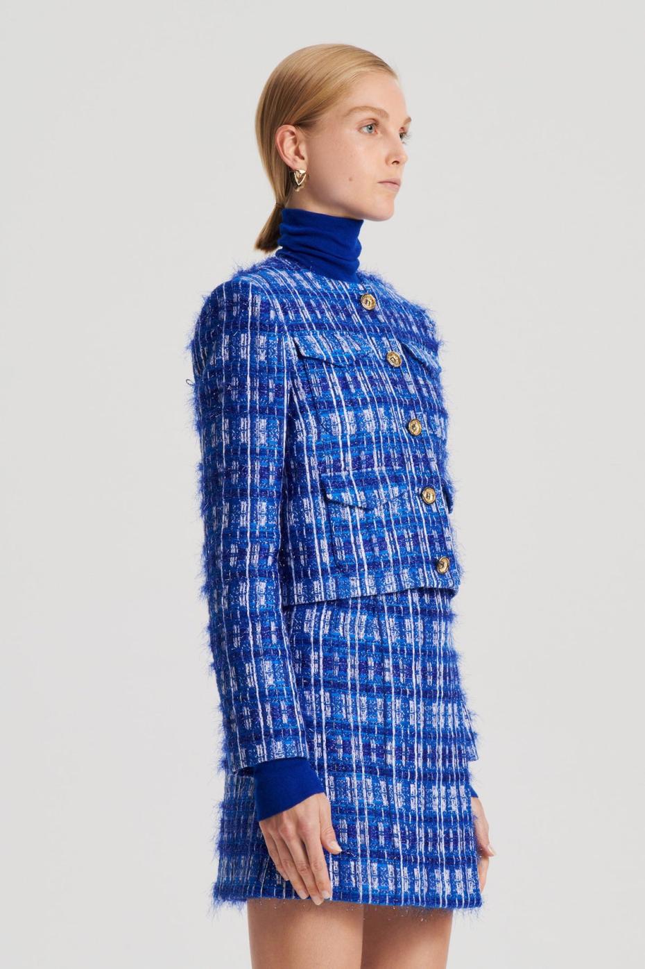 Jackets | Women Scanlan Theodore TINSEL CARGO JACKET Cobalt