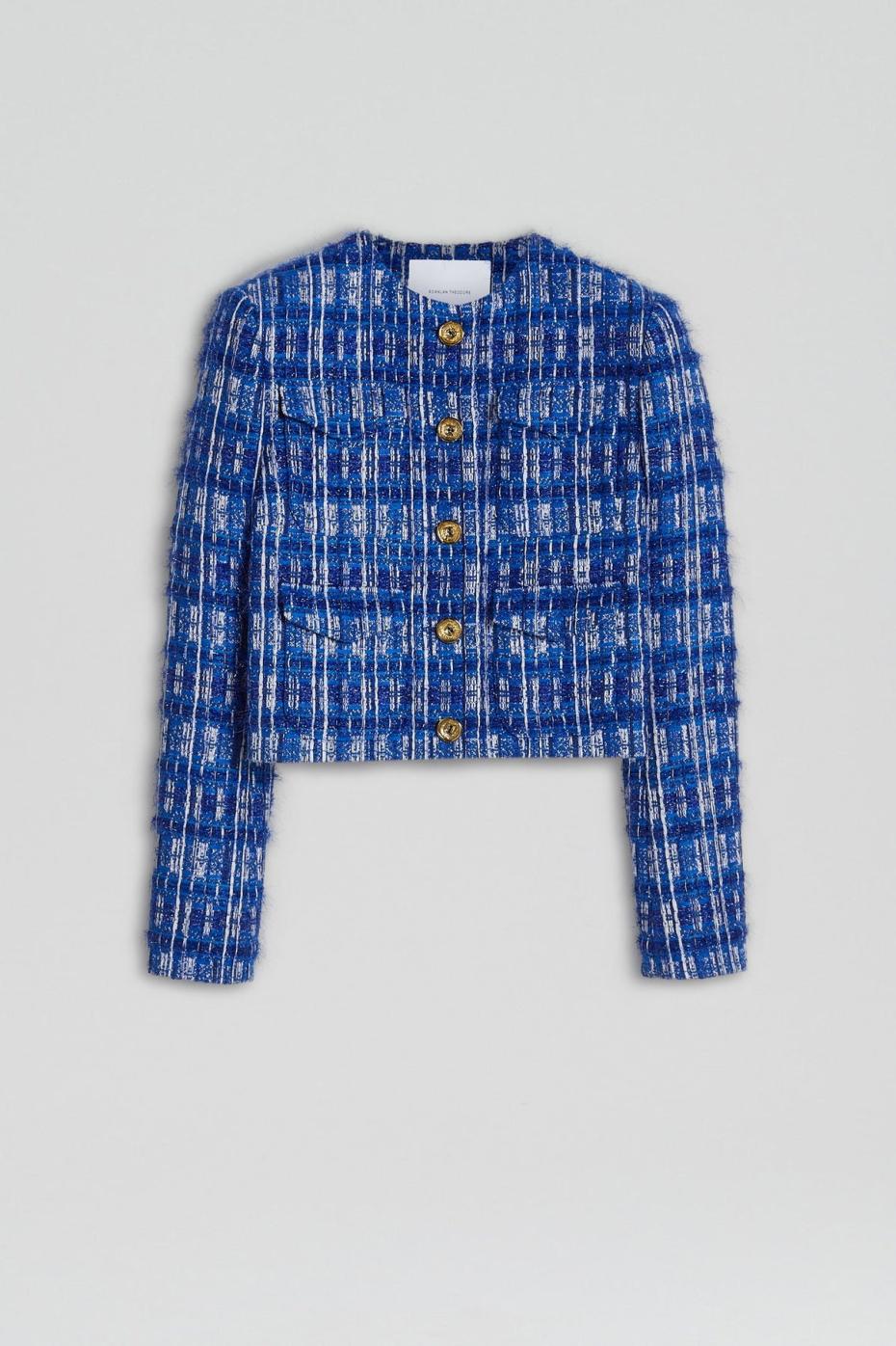 Jackets | Women Scanlan Theodore TINSEL CARGO JACKET Cobalt