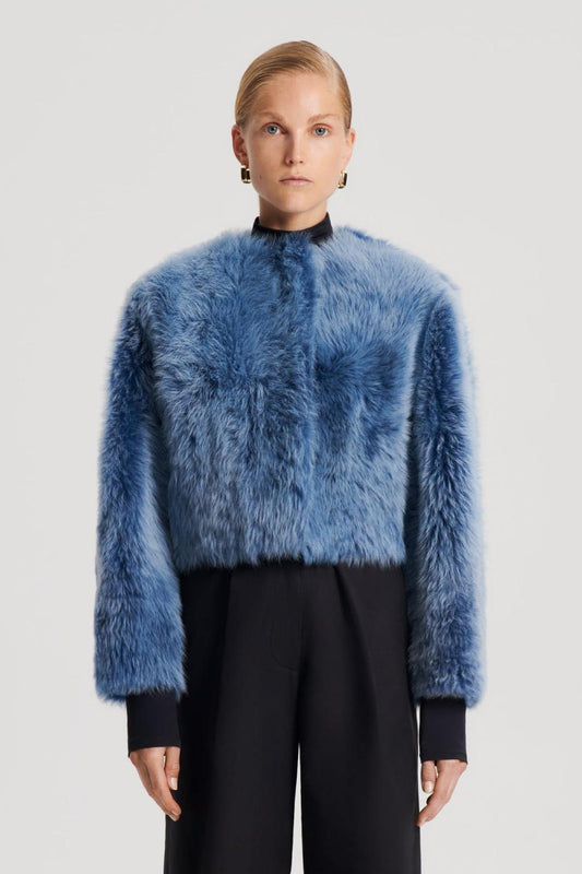 Jackets | Women Scanlan Theodore TOSCANA COCOON JACKET Denim