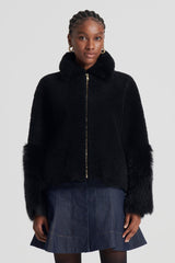 Jackets | Women Scanlan Theodore TOSCANA TRAPEZE JACKET Black