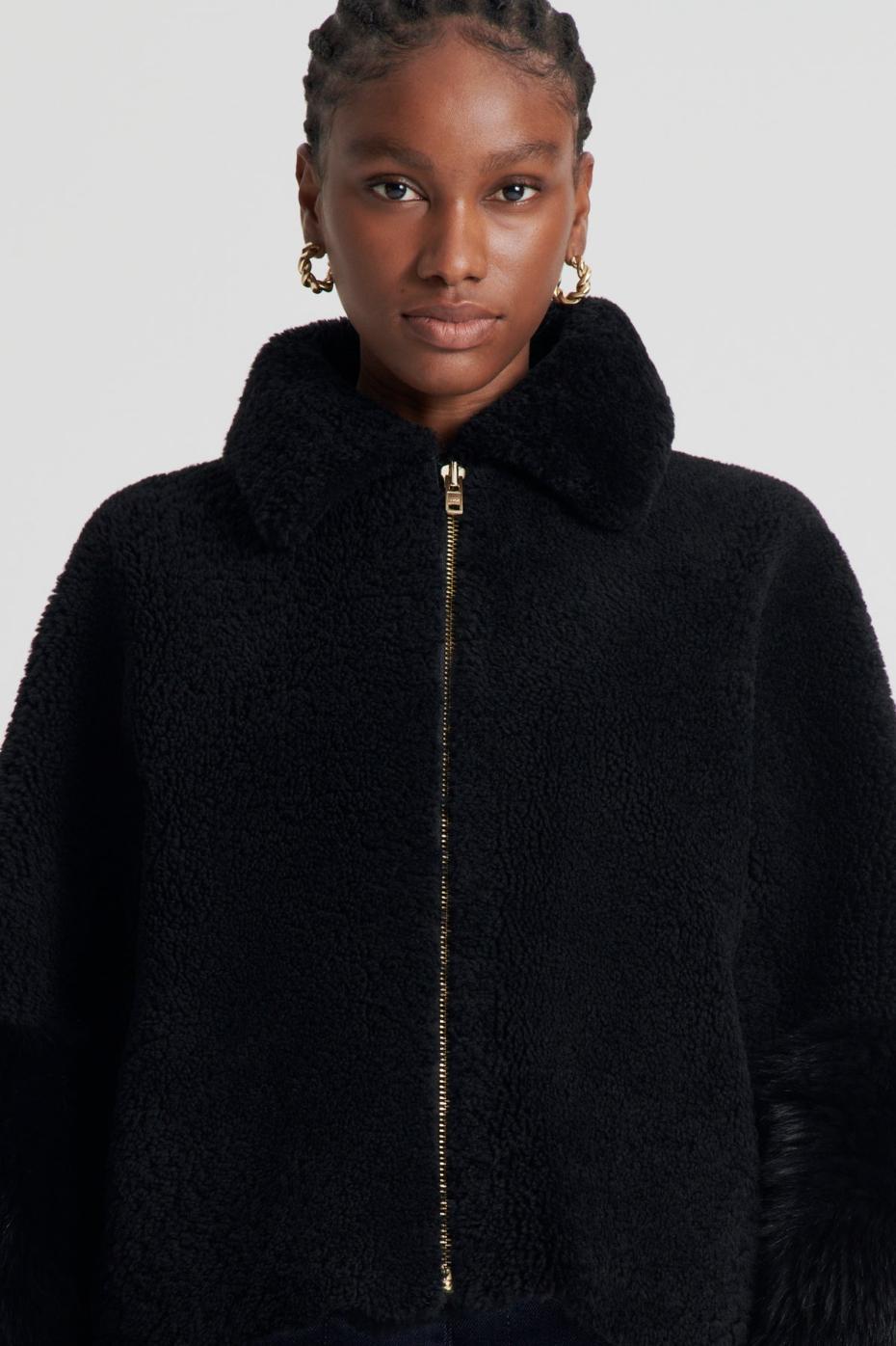 Jackets | Women Scanlan Theodore TOSCANA TRAPEZE JACKET Black