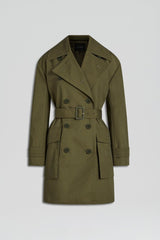 Jackets | Women Scanlan Theodore TRENCH COAT Jungle