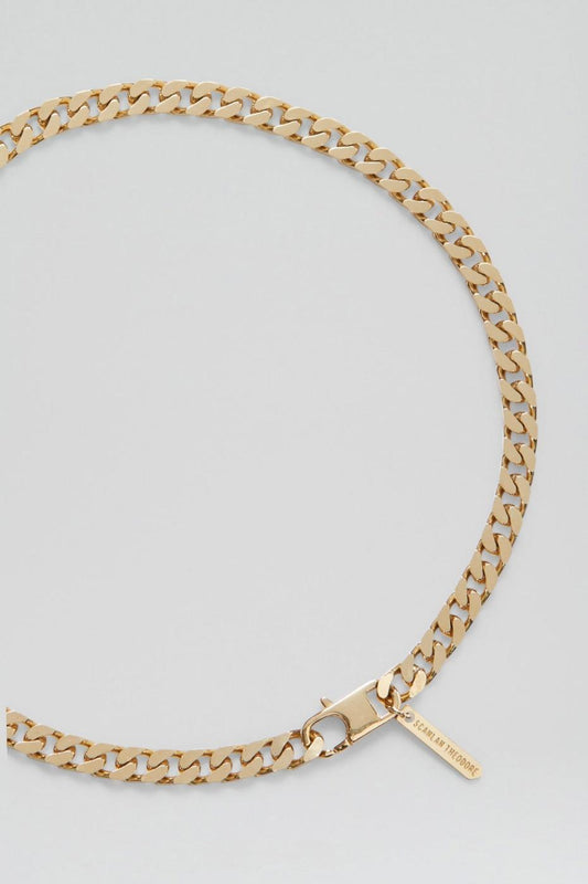 Jewelry | Women Scanlan Theodore FLAT CHAIN CHOKER Light.gold