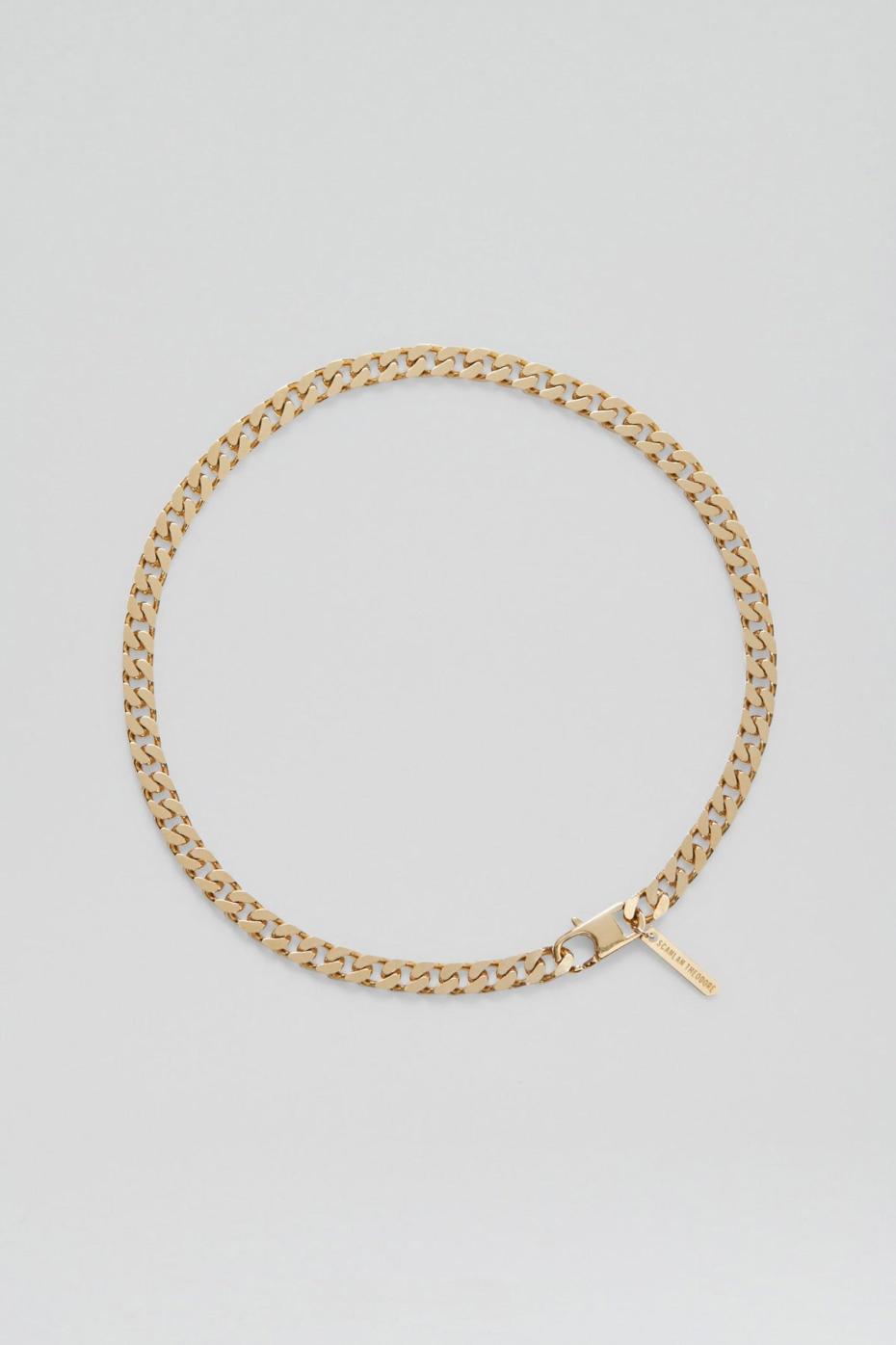 Jewelry | Women Scanlan Theodore FLAT CHAIN CHOKER Light.gold