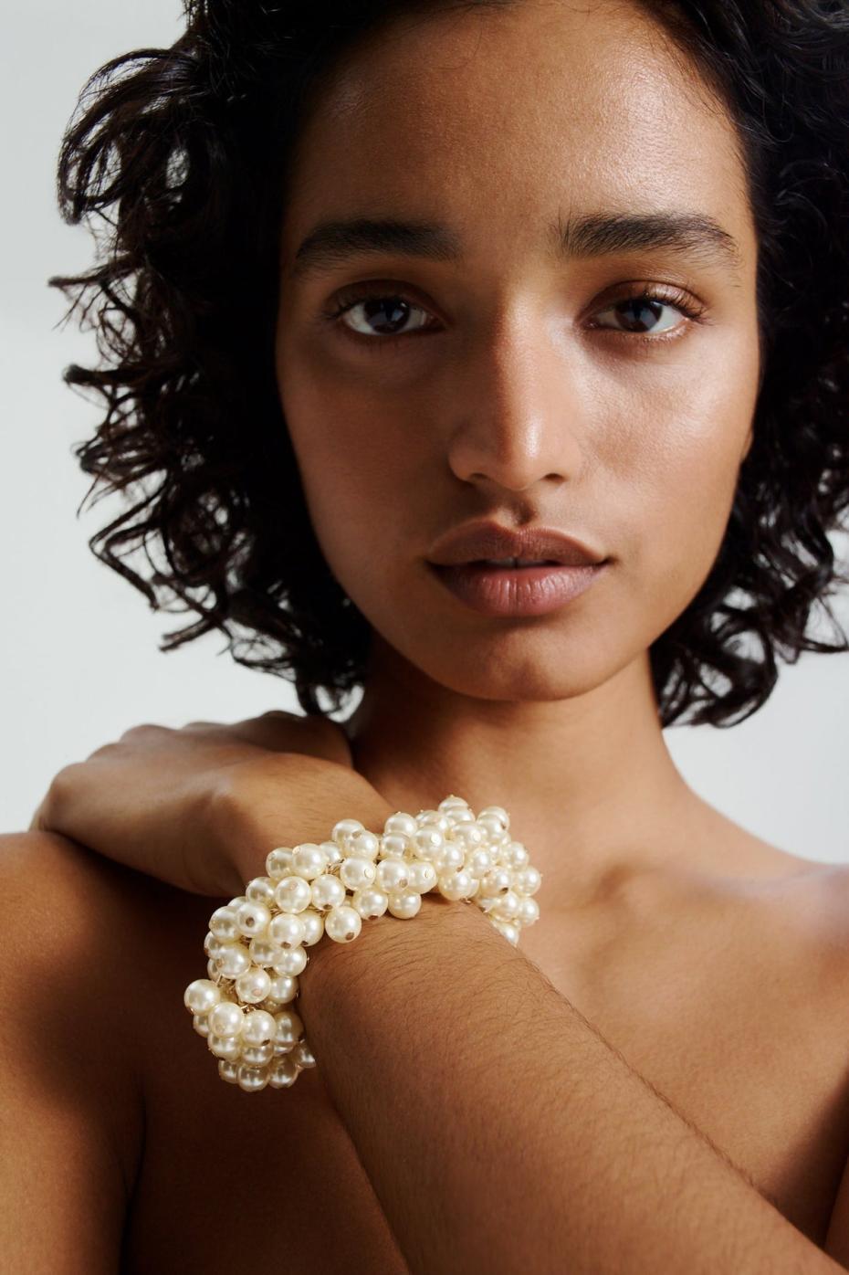 Jewelry | Women Scanlan Theodore GLASS PEARL BRACELET Pearl