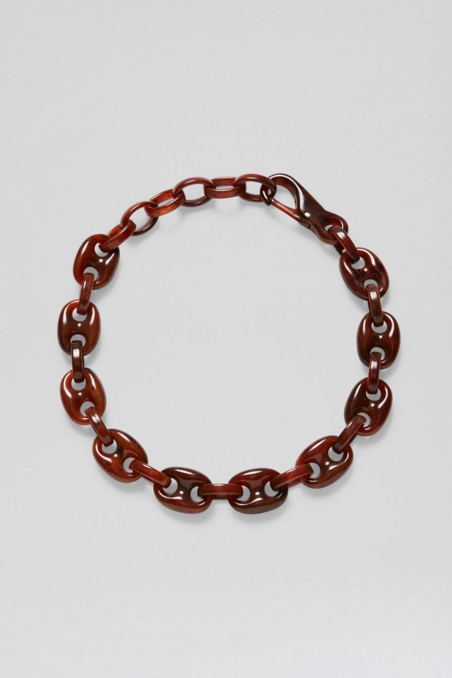 Jewelry | Women Scanlan Theodore ITALIAN RESIN MARINER CHOKER Amber