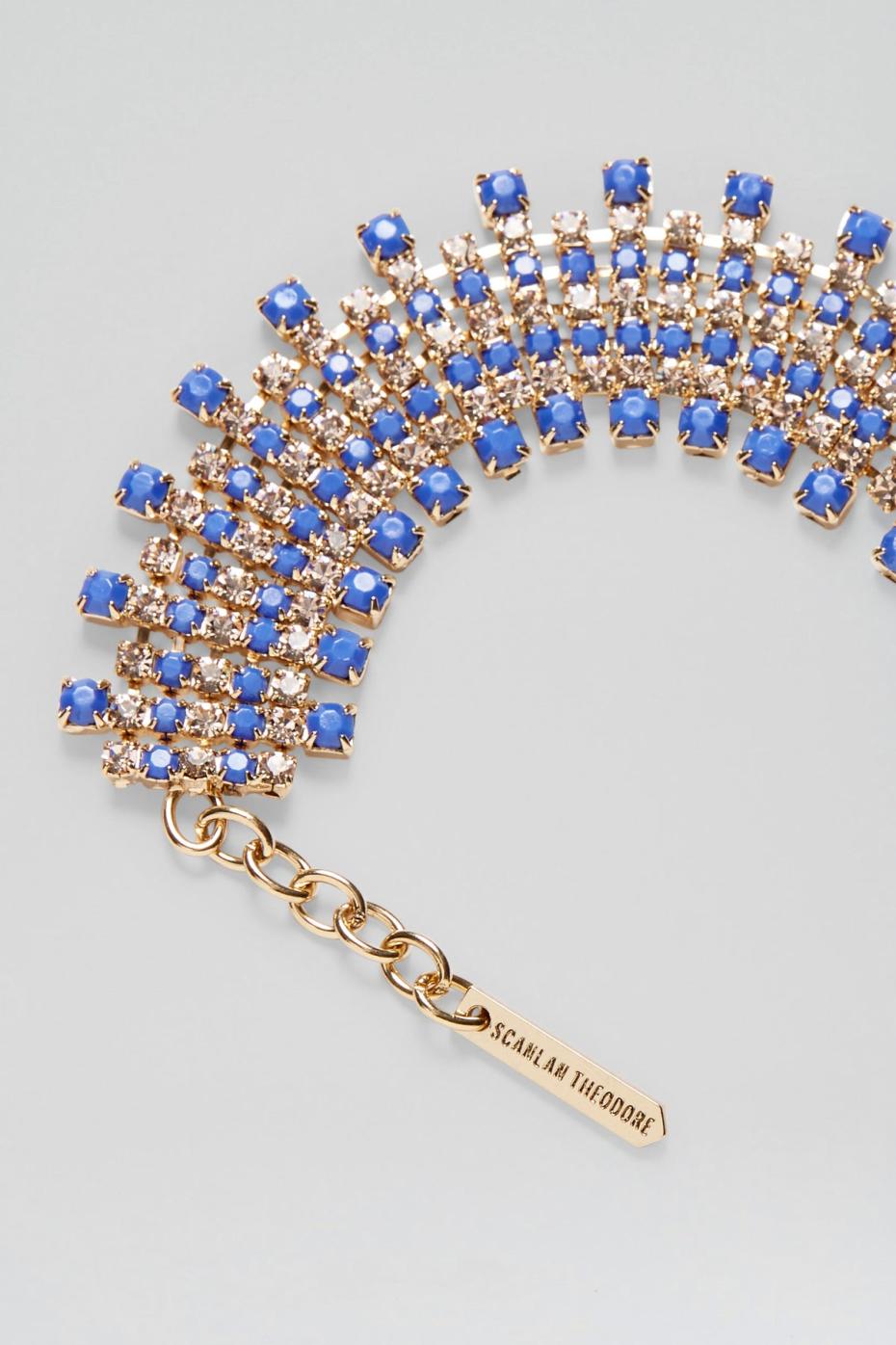 Jewelry | Women Scanlan Theodore OPAL STRASS BRACELET Cornflower