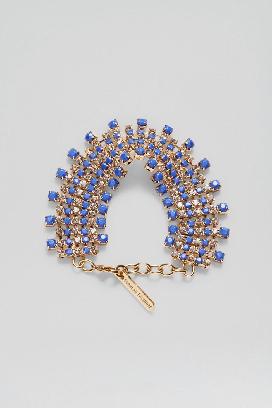 Jewelry | Women Scanlan Theodore OPAL STRASS BRACELET Cornflower
