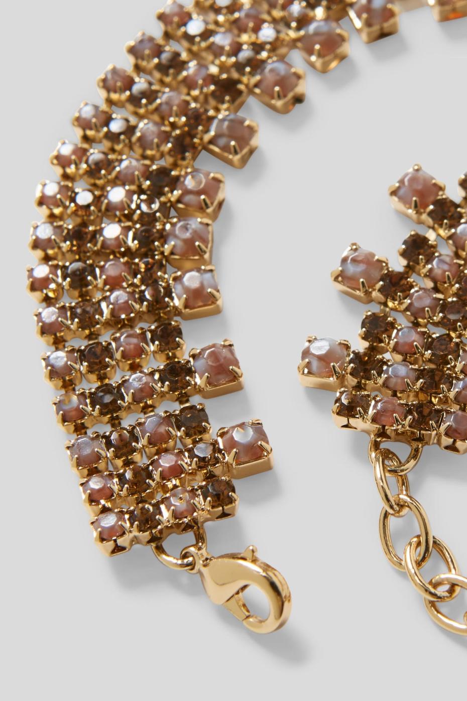 Jewelry | Women Scanlan Theodore OPAL STRASS CHOKER Smoked.topaz