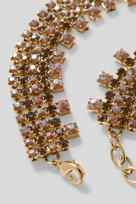 Jewelry | Women Scanlan Theodore OPAL STRASS CHOKER Smoked.topaz