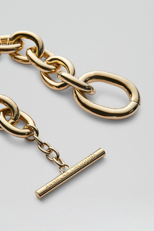 Jewelry | Women Scanlan Theodore OVAL LINK CHAIN BRACELET Light.gold