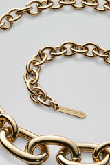 Jewelry | Women Scanlan Theodore OVAL LINK CHAIN CHOKER Light.gold